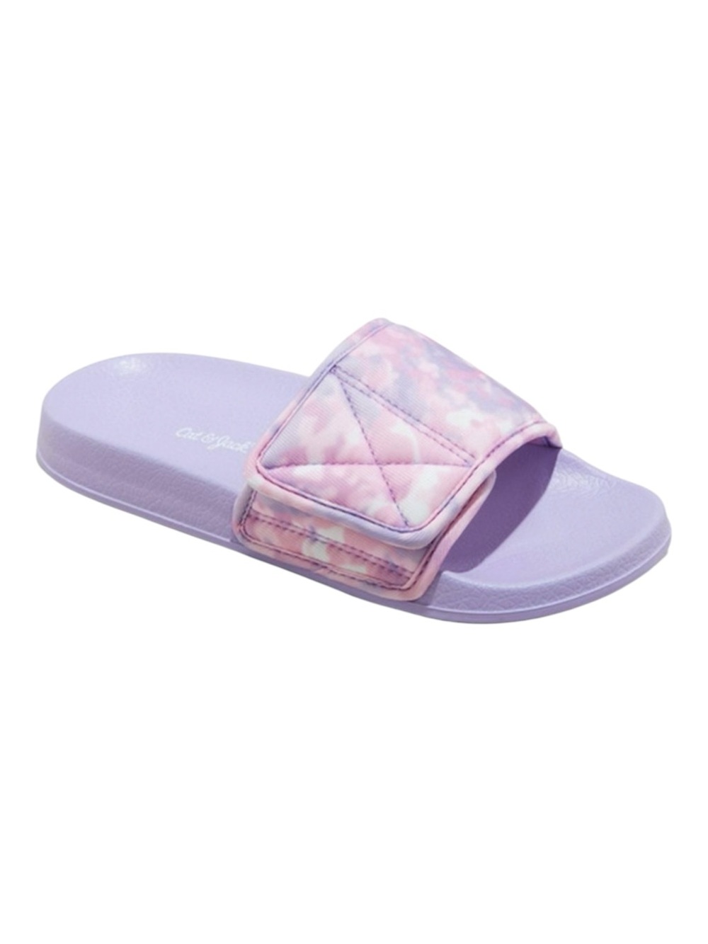 Cat & Jack Girl's Kris Purple Sport Slide Sandal
